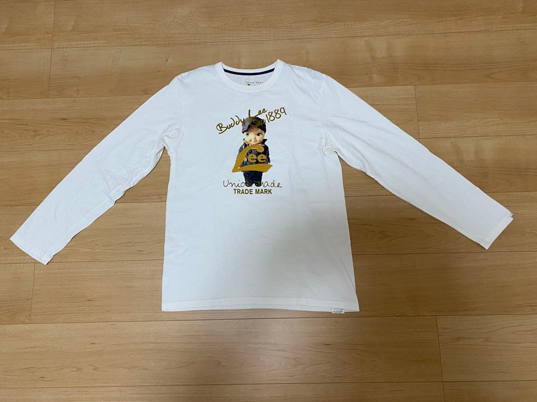 [Rare] Buddy Lee T-Shirt Long-Sleeve Made in China Union Made