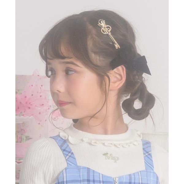 Hair clip, MP key motif hair clip