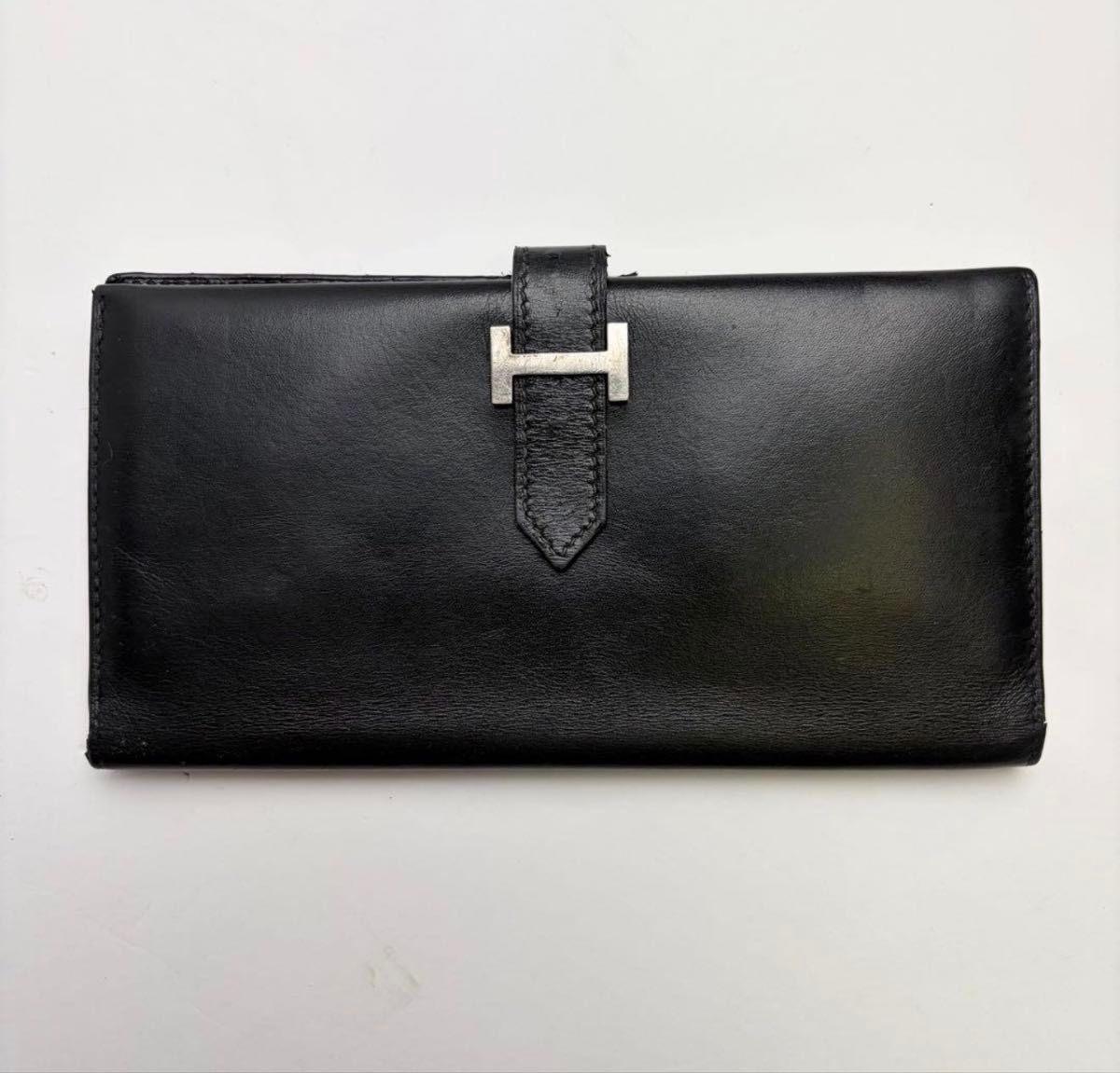 【Available for immediate purchase] Hermès HERMES Bearn Wallet Bearn Classic Long Wallet