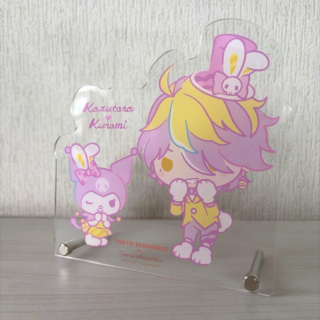 Tokyo Revengers Sanrio Kazutora Hanemiya Kuromi Acrylic Stand Easter