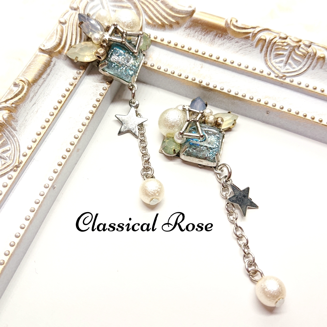 👑50%OFF👑【星座◆Blue Orion】猎户座主题珠宝耳环(可选耳钉或耳环配件)