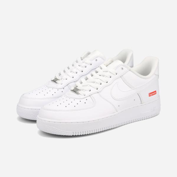 NIKE AIR FORCE 1 LOW SUPREME 【BOX LOGO】 ナイキ エア フォース 1 ロー シュプリーム WHITE/WHITE/WHITE cu9225-100