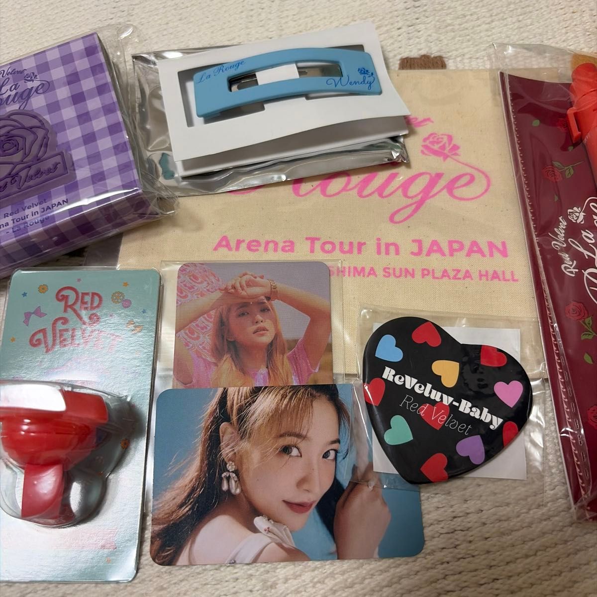 Red Velvet 周边商品 整套出售