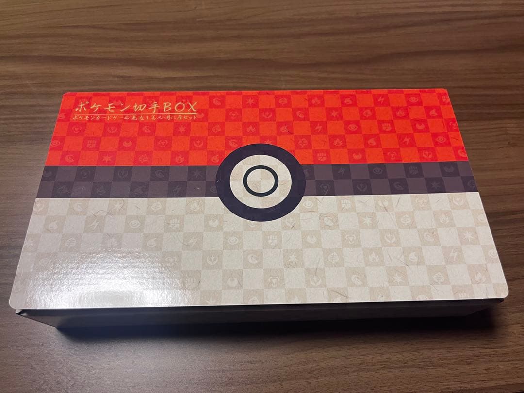 Pokémon Stamp Box Pokémon Card Game Ukiyo-e Beauty and Geese on the Moon Set