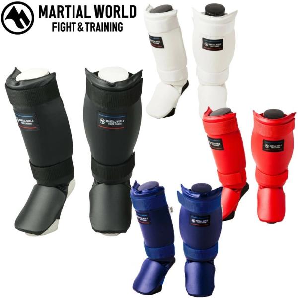 Marshall World Basic Leg Guard Leg Gear Combination Kick Support Karate Kickboxing Martial Arts LG30