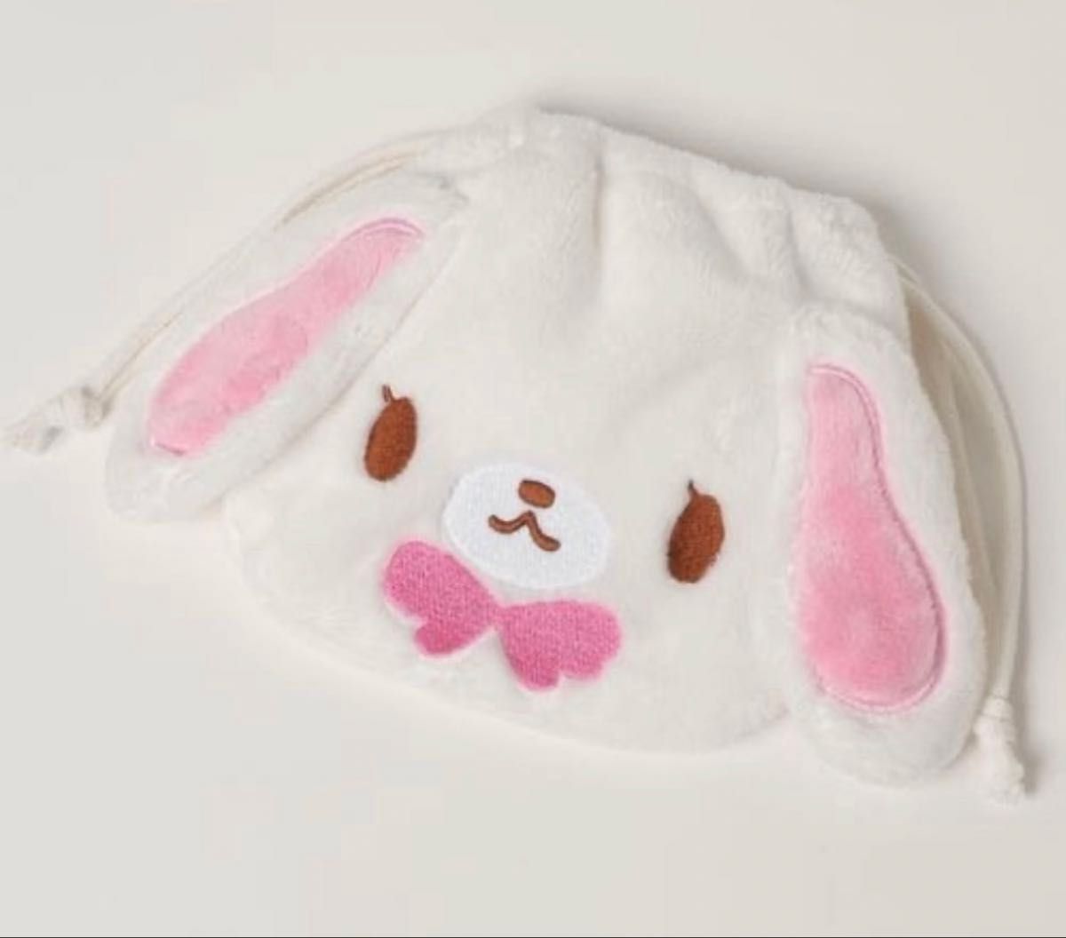 Sanrio Sugarbunnies White Rabbit Drawstring Face Pouch heather