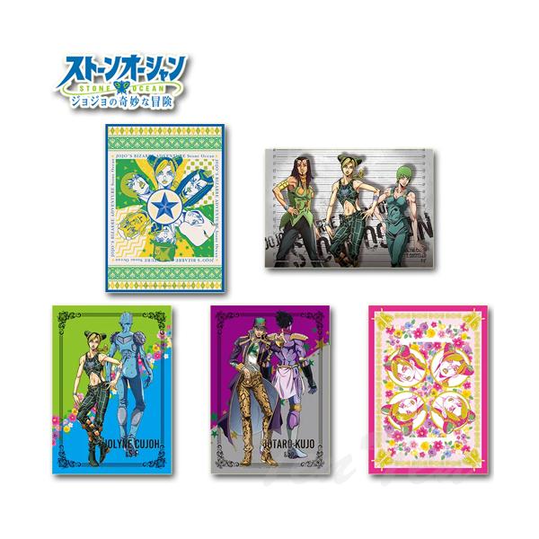 Jojo的奇妙冒险stone海洋可收藏交叉海报全5种套装【除了立即交货、立即交货以外不能附带】jojo第6部徐伦承太郎elmeess f.F