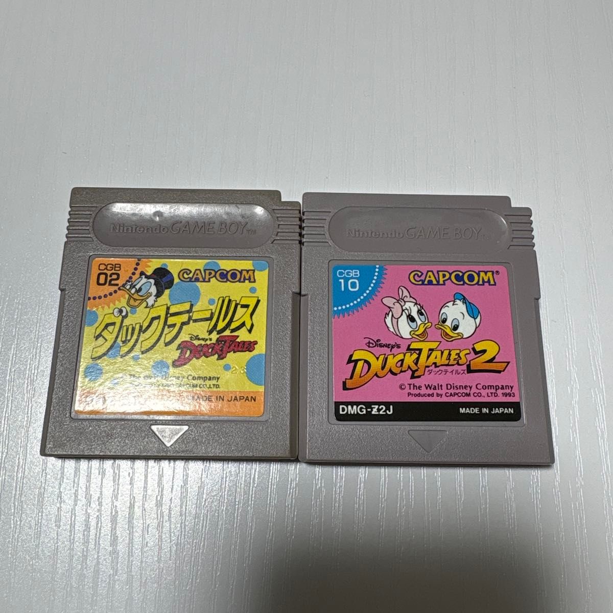 Game Boy软件 唐老鸭梦冒险 唐老鸭梦冒险2 双件套 CAPCOM