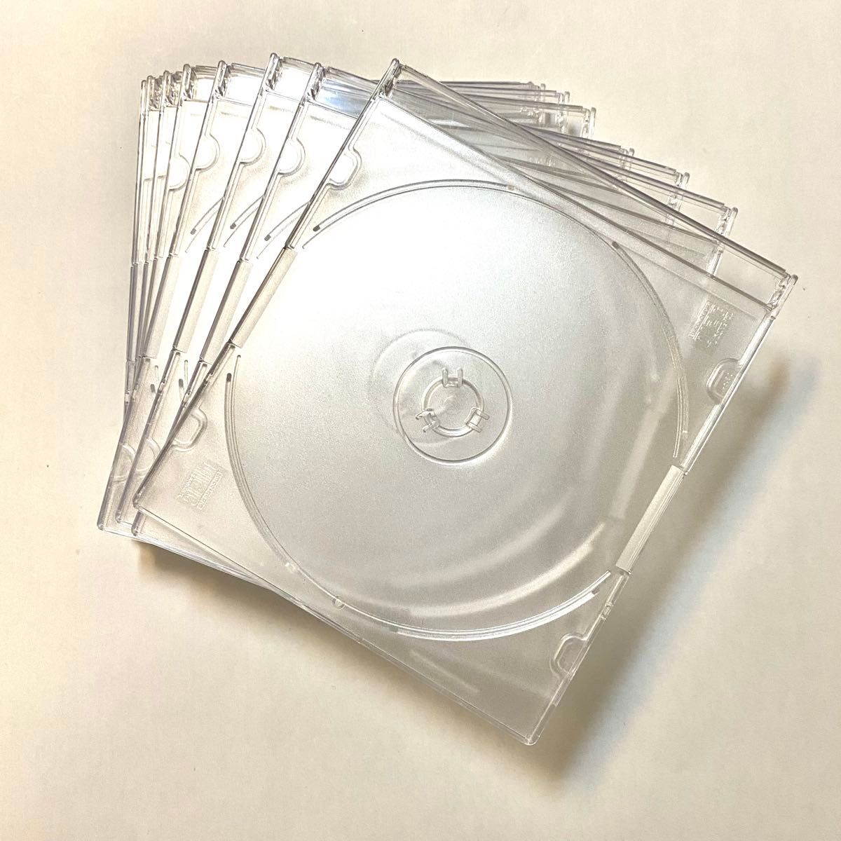 CD DVD BD 超薄型盒 透明 8件套