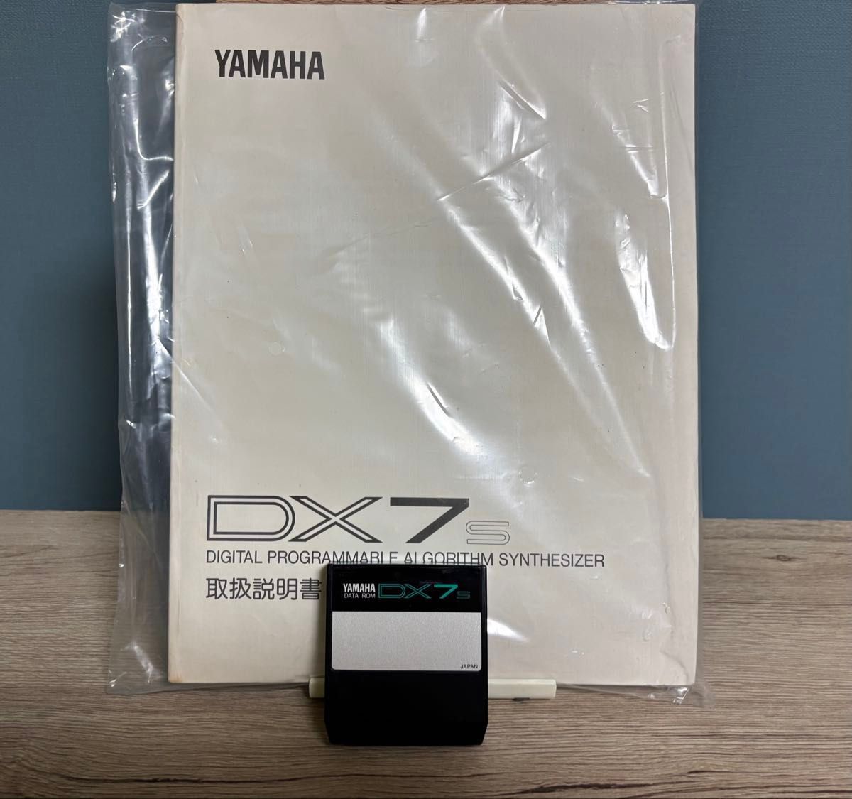 YAMAHA DX7s DATA ROM ヤマハ データロム カートリッジと取り扱い説明書　希少