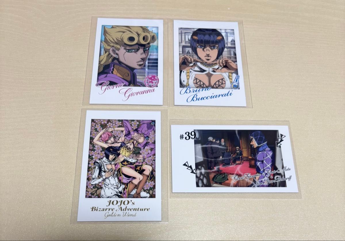 Jojo的奇妙冒险黄金之风角色波托雷乔诺、布查拉蒂、特里什等4件套装