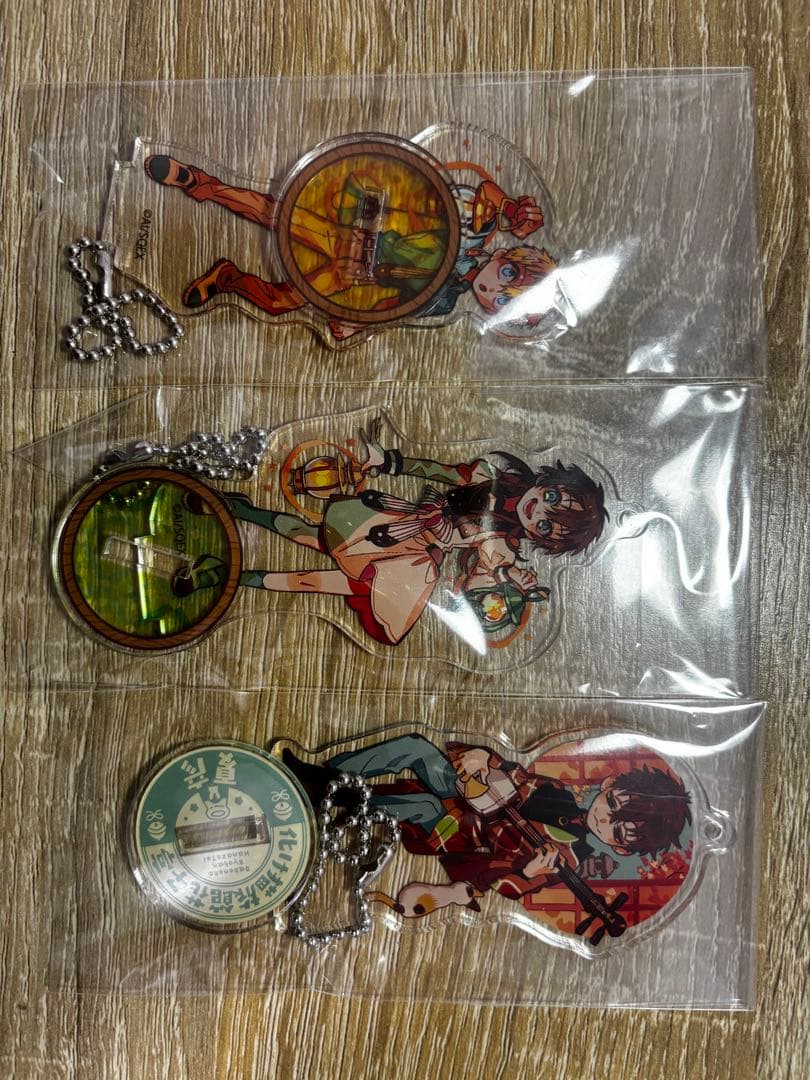 Garbled Cat Acrylic Lantern Keychain Hanako-kun