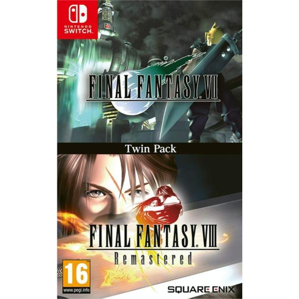 ファイナルファンタジー7 8 ツインパック スイッチ Final Fantasy VII &amp;amp; VIII Remastered Twin Pack switch 輸入版