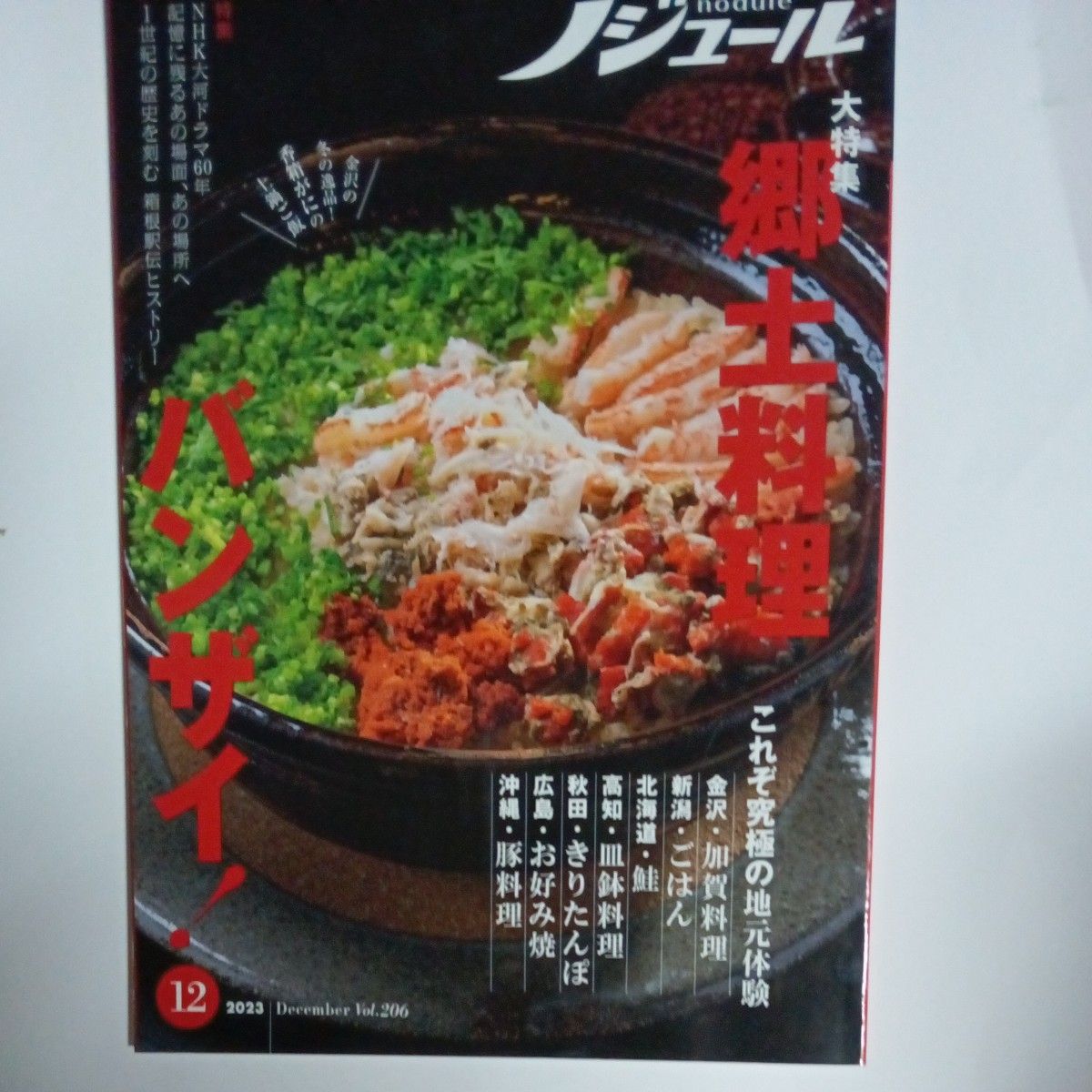 《Nodule》2023年12月号 Vol.206 乡土料理特辑