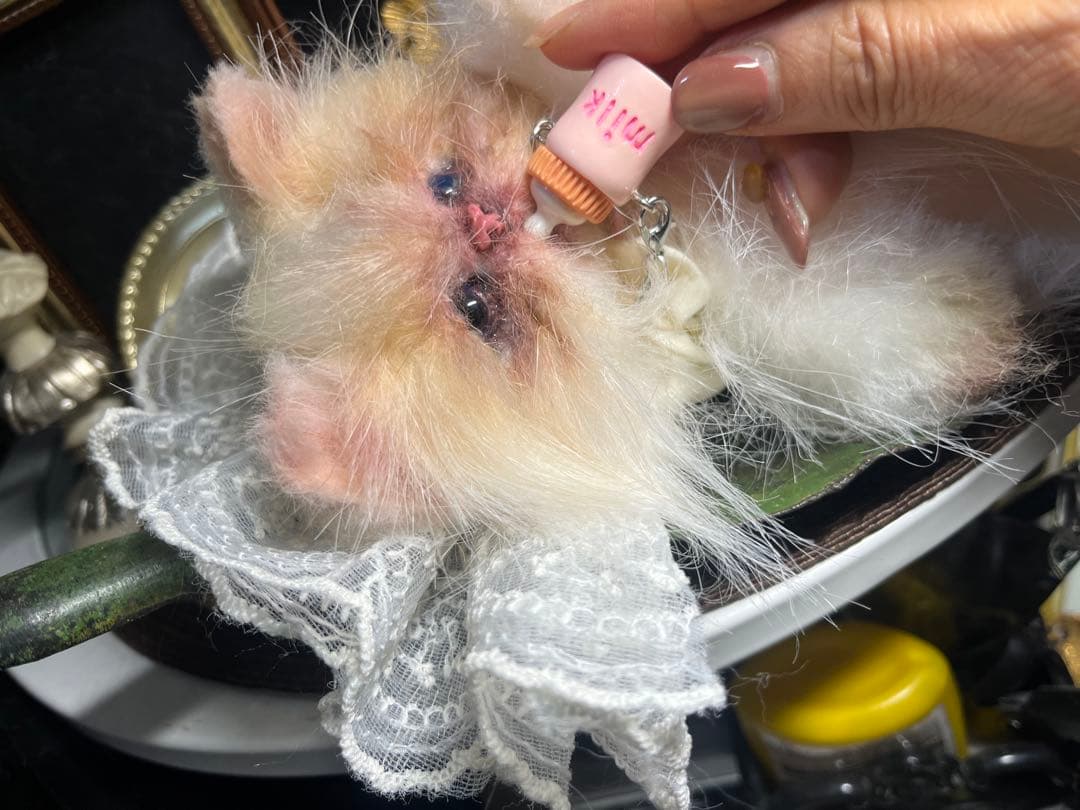Realistic Plush Kitten