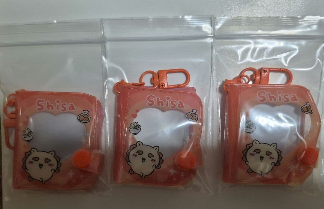 Chiikawa Shisa Acrylic Keychain Photo Holder 3 Pieces