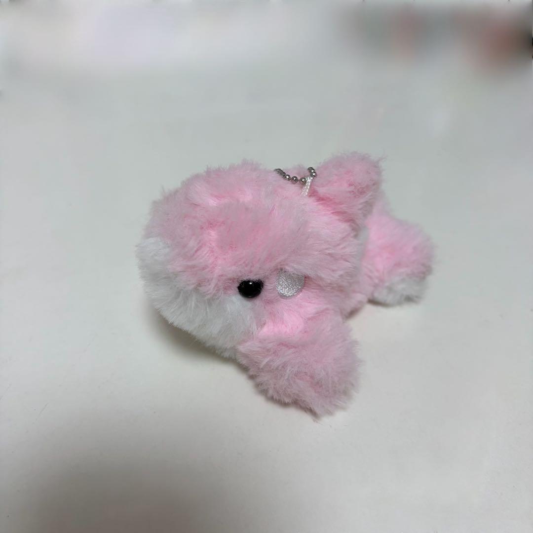 须磨海洋世界 粉色 虎鲸 毛绒玩具 吉祥物 钥匙扣