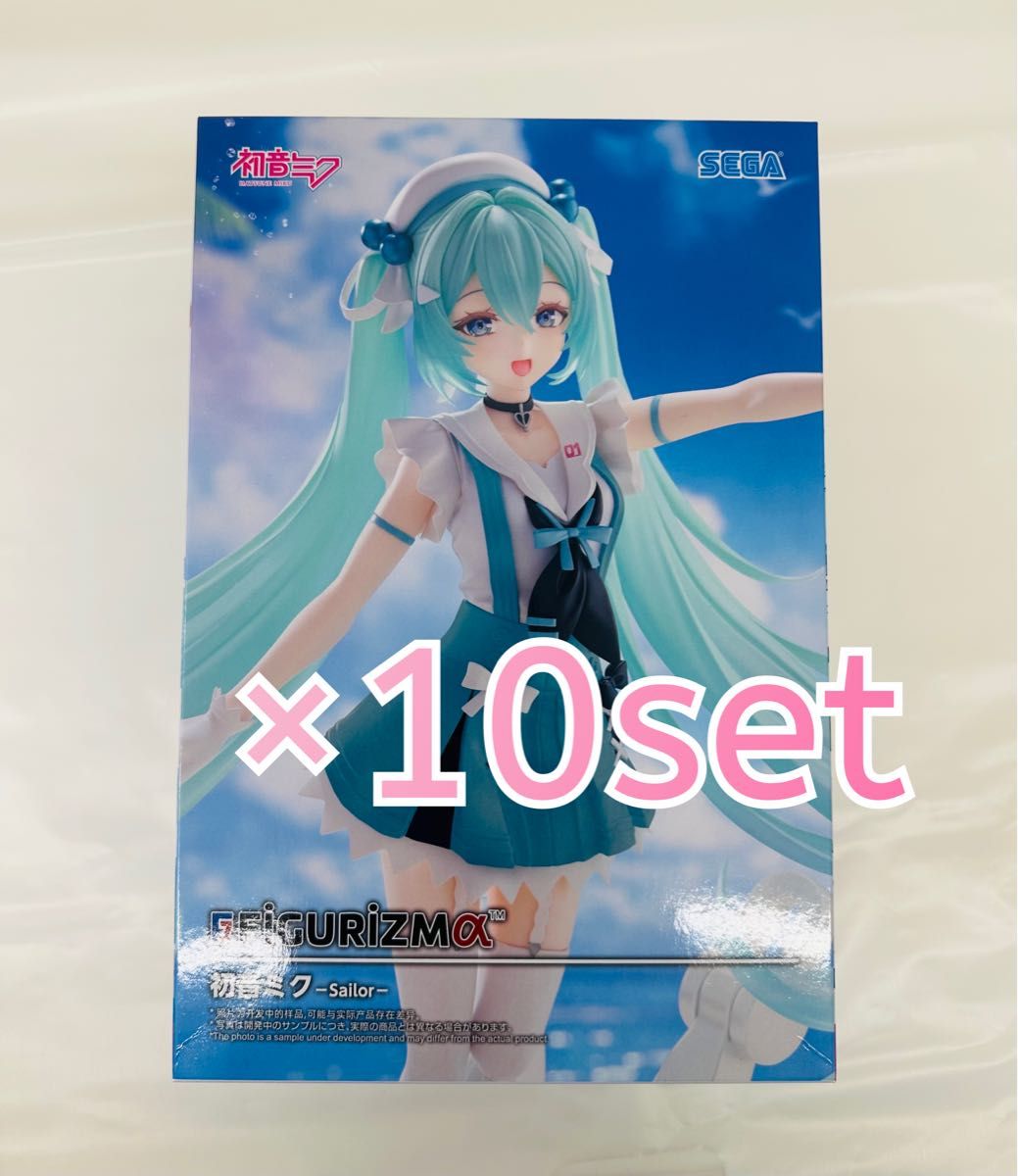初音未来 FIGURIZMα -水手服- 水手服手办 10个套装