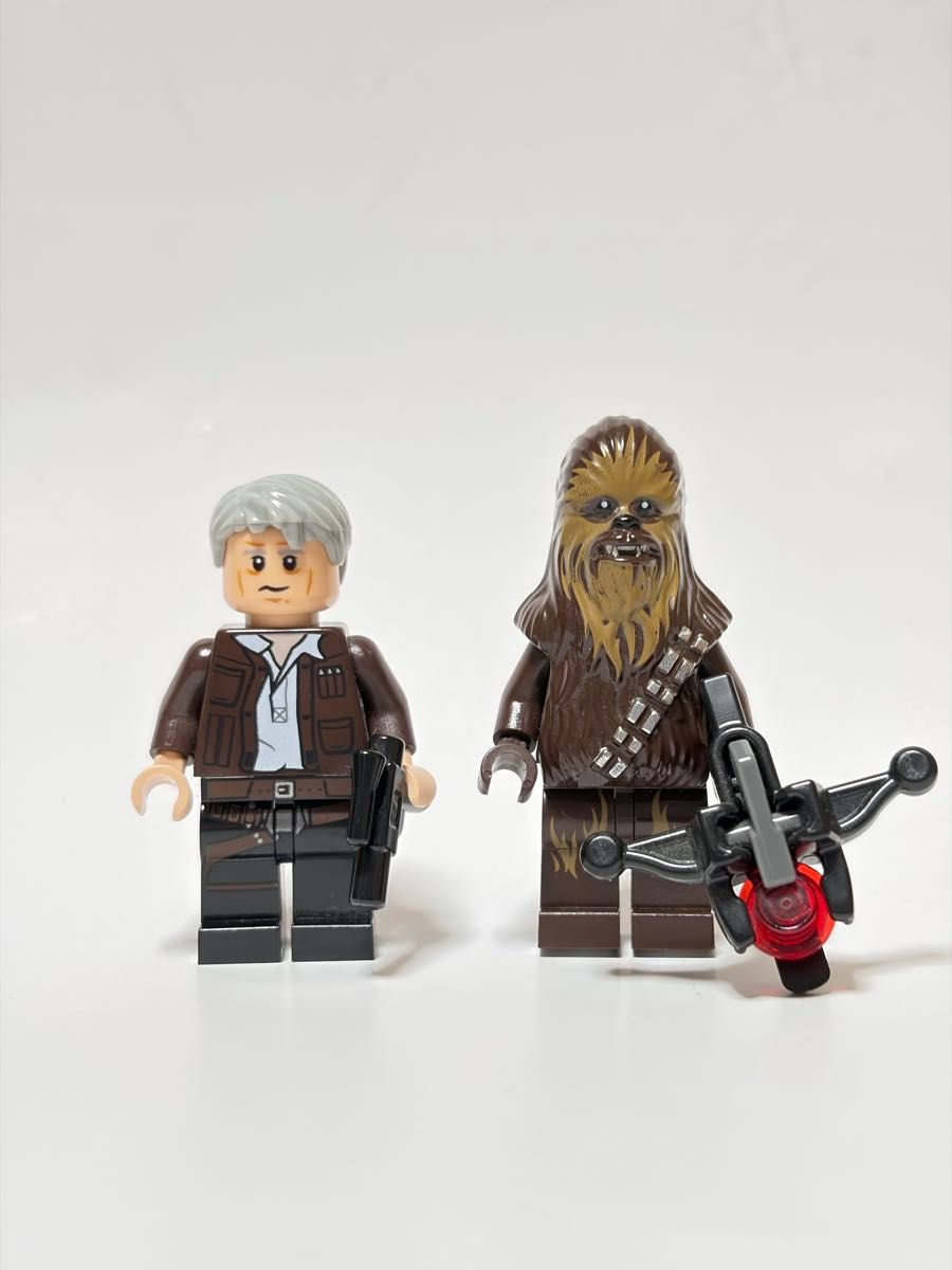 Genuine LEGO Star Wars 75105 Mini Figg Han Solo Chewbacca Beauty