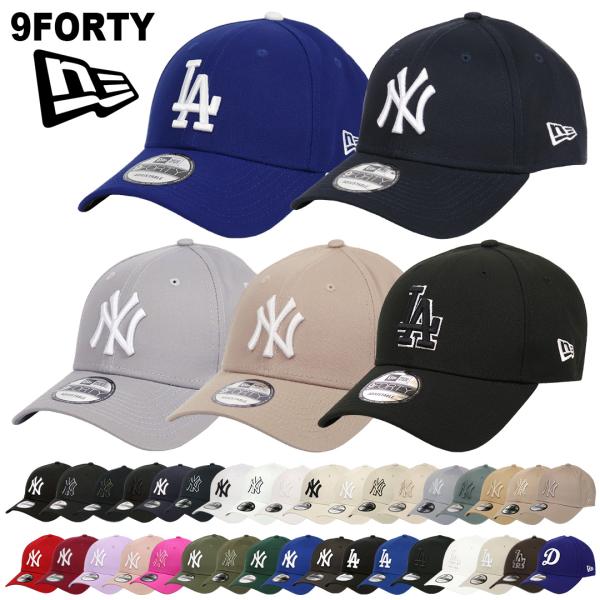New Era 帽子 道奇队 洋基队 NEW ERA 9FORTY 男款 女款 NY LA 美国职业棒球大联盟