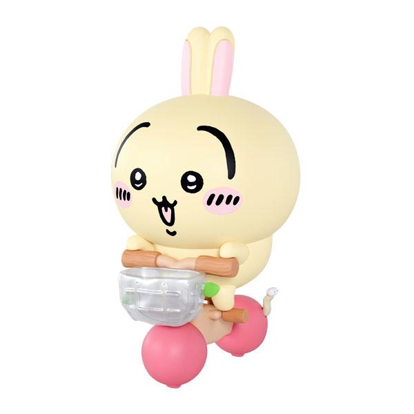 Chiikawa Chiipura Rabbit and Bicycle Plastic Model Gray Car Service [January Pre-order]