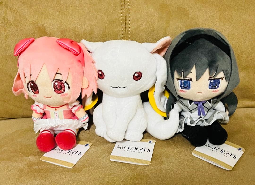 Madomagi手球布娃娃 (鹿目圆、晓美homura、黄瓜) 全3种套装
