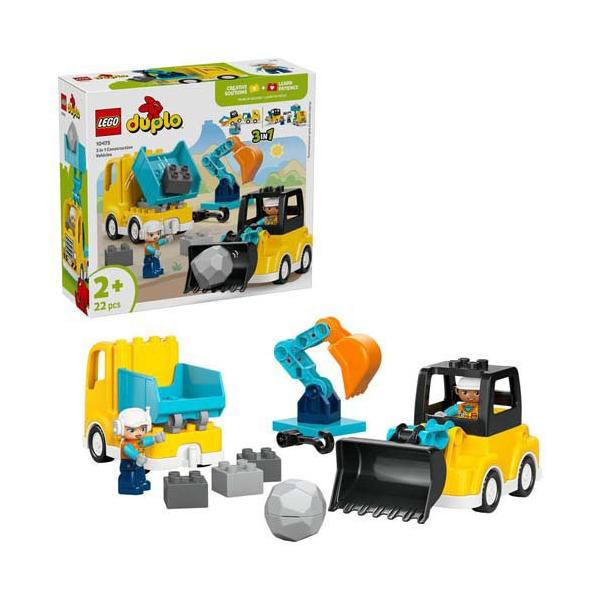 レゴ LEGO デュプロ 3 in 1 こうじげんばの車 10475 ( 1個 )/ レゴ(LEGO)