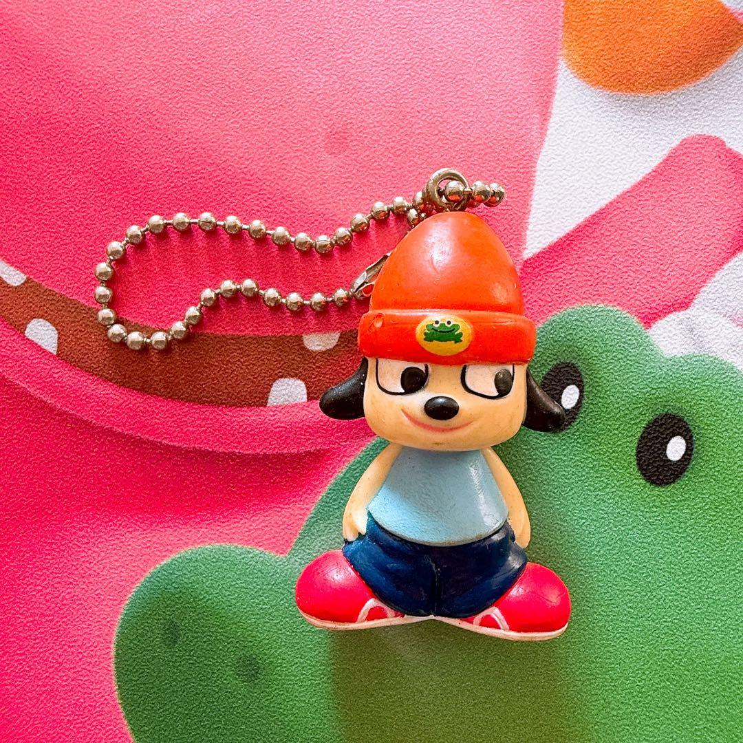 Parappa the Rapper Mascot Charm Figure Keychain
