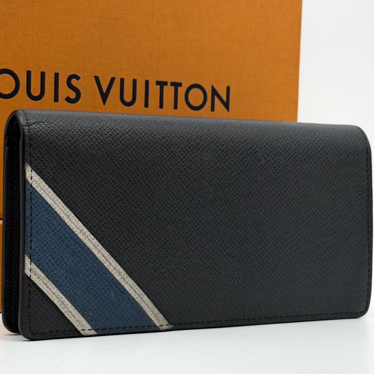 【稀有·品相极佳】路易威登 波尔多福伊 布拉扎 蒂加 条纹款