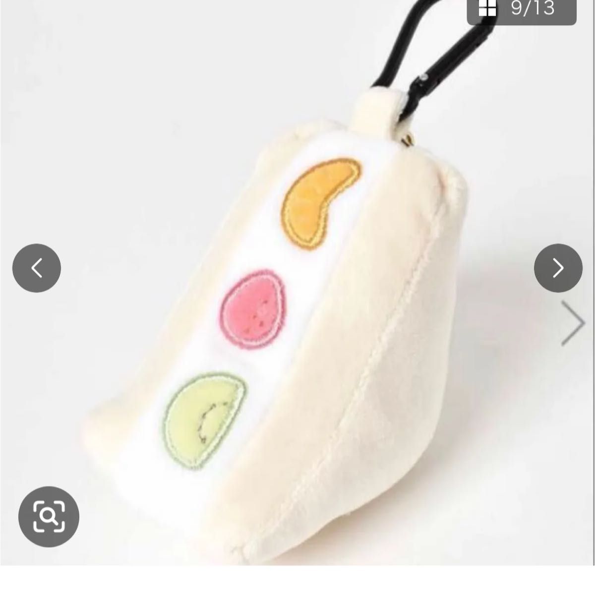 蓝色蓝色水果三明治 小物件收纳袋