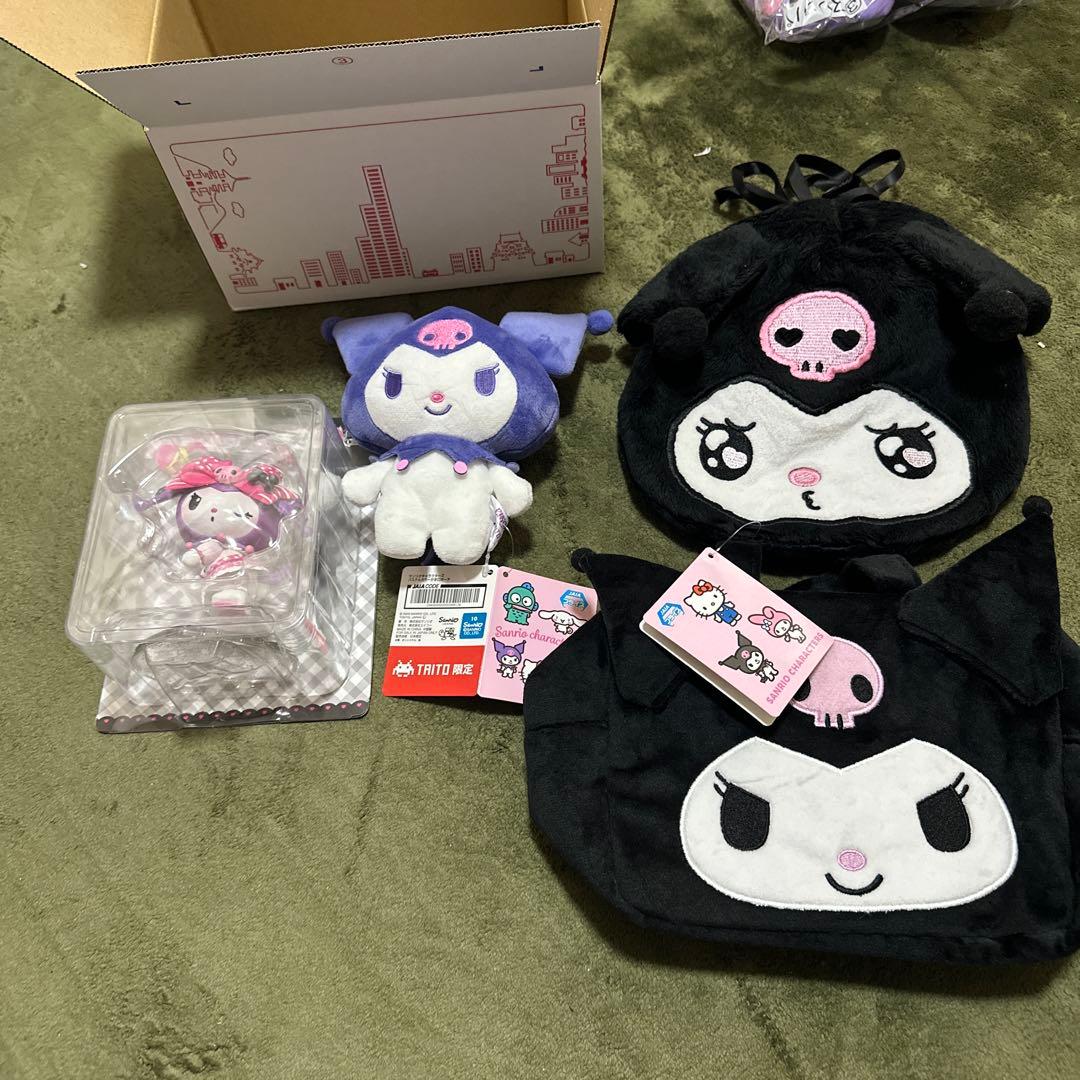 1 Sanrio Chococat Figure Included Bag and Other Items 4-Piece Set
