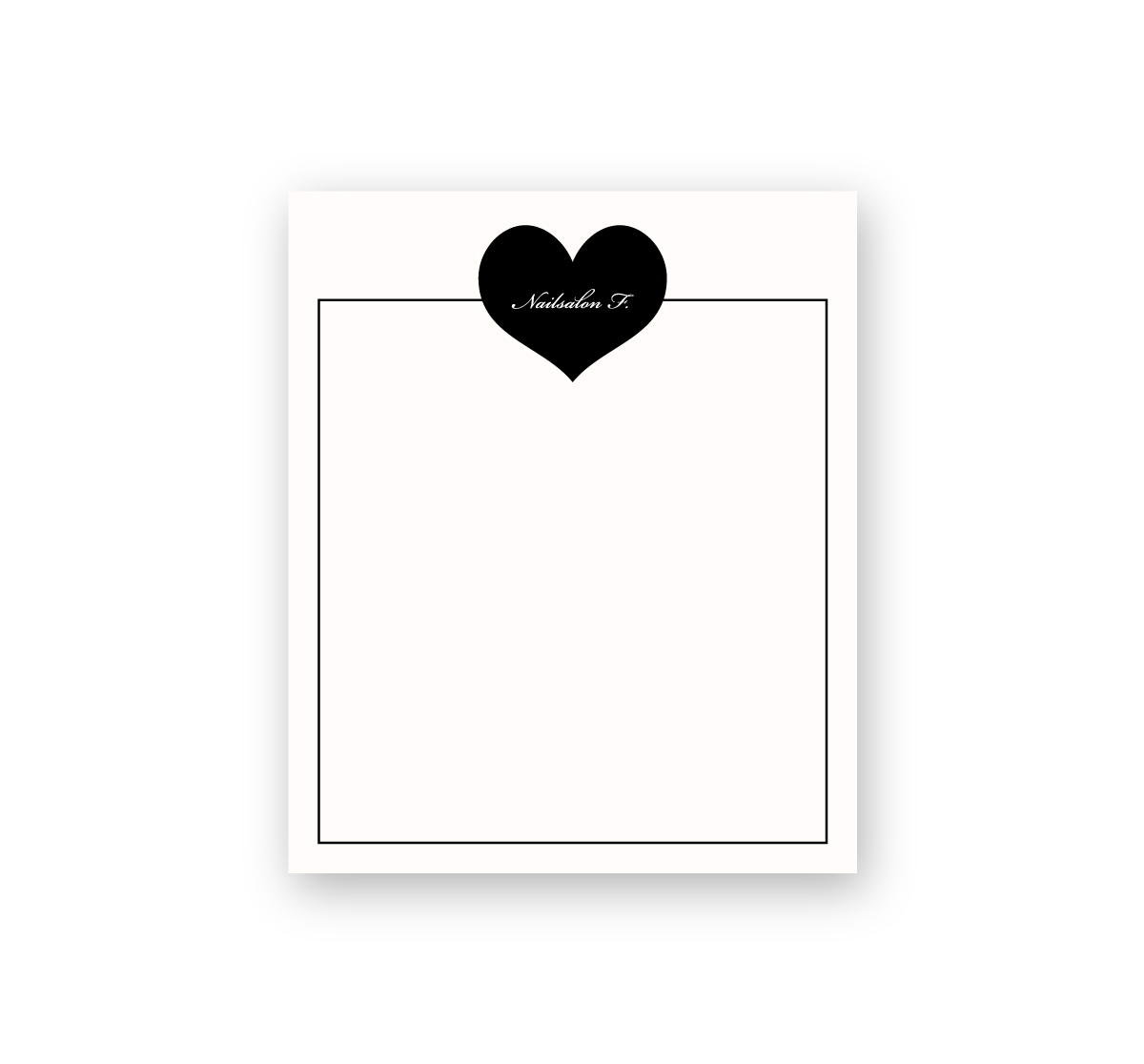【Oshi♡Oshi-katsu♡Oshi-iro Nail Tip Backing Cards ★ 100 Sheets, Double-Sided, Custom Text QR Free ★ Choose Font & Text Color ★