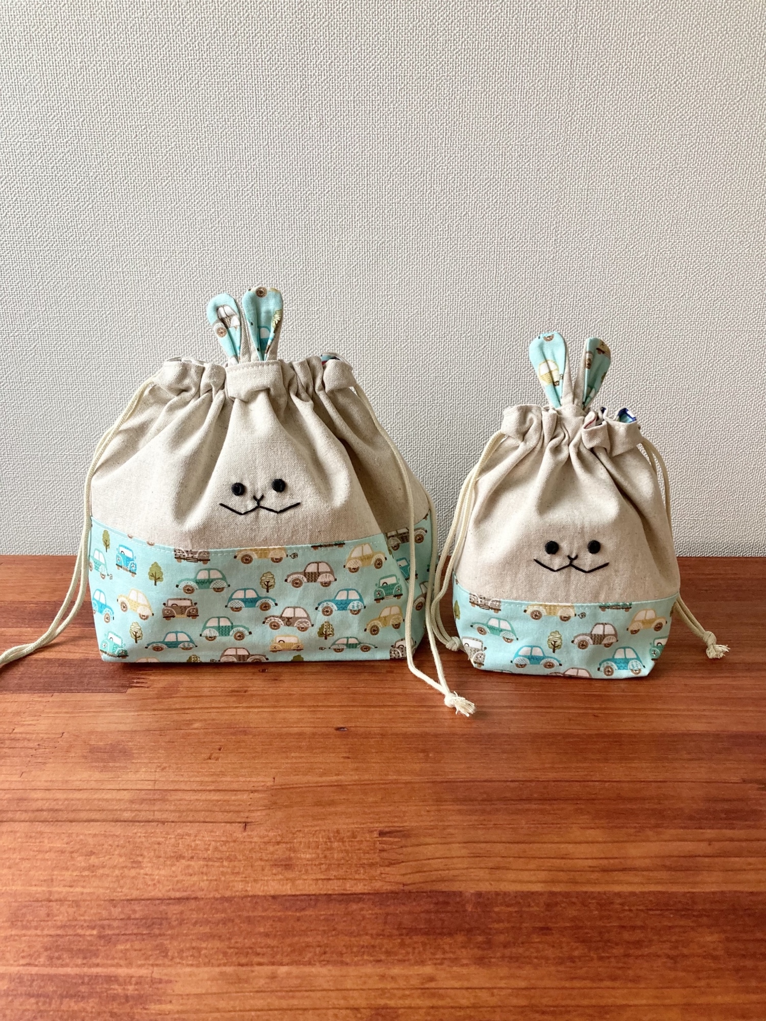 兔子 便当盒&杯子袋套装
