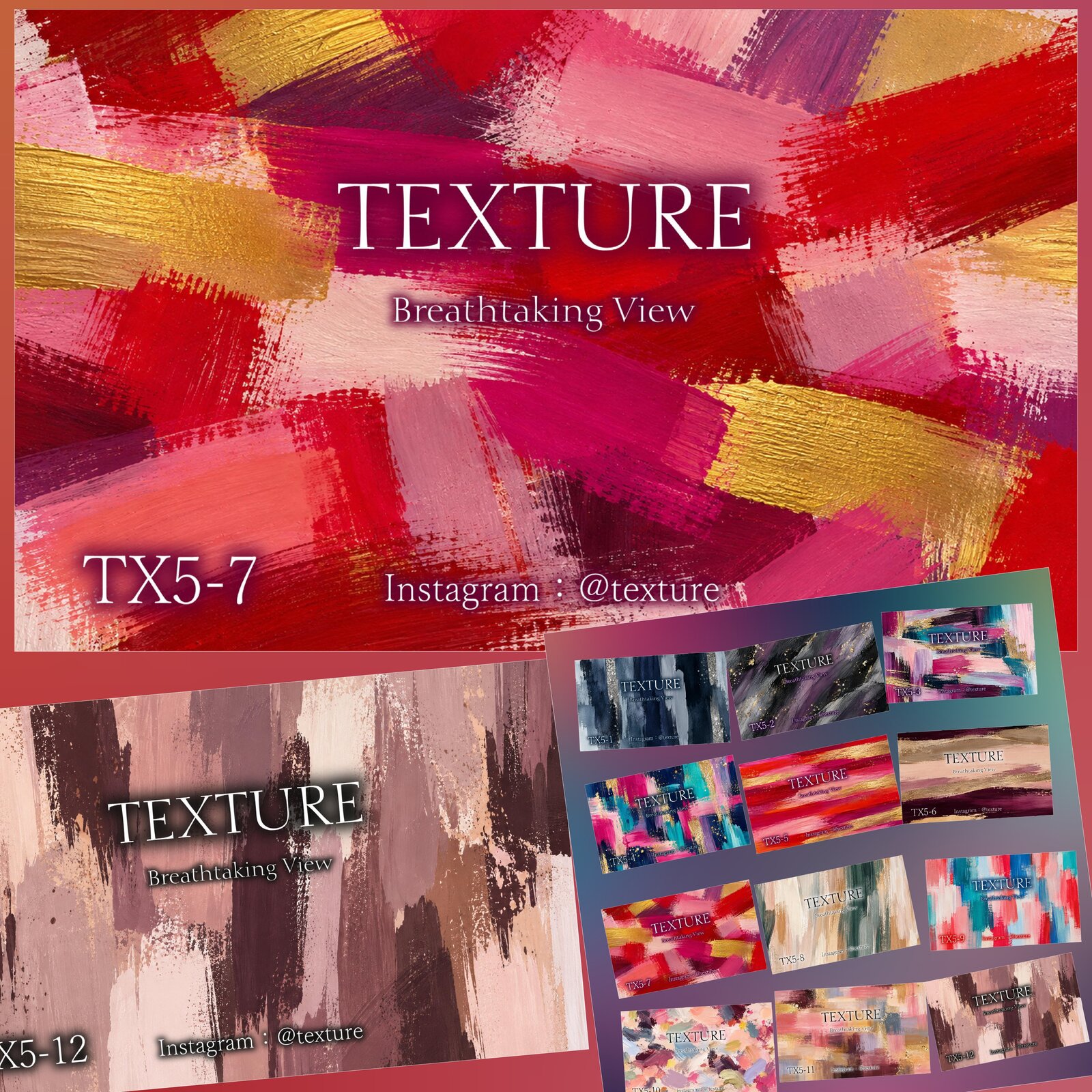 “TX5” 名片、商店卡40张 (最多2个设计) 免费送货、艺术、绘画、大理石、丙烯、色彩鲜艳、彩色粉笔、抽象画、颜料、水彩画