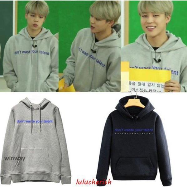 Women's Hoodies Men's Hoodies Men's Trainers Fashionable Fashion Men's New Long Sleeve Hoodies Hooded BTS Hallyu Goods Spring Autumn