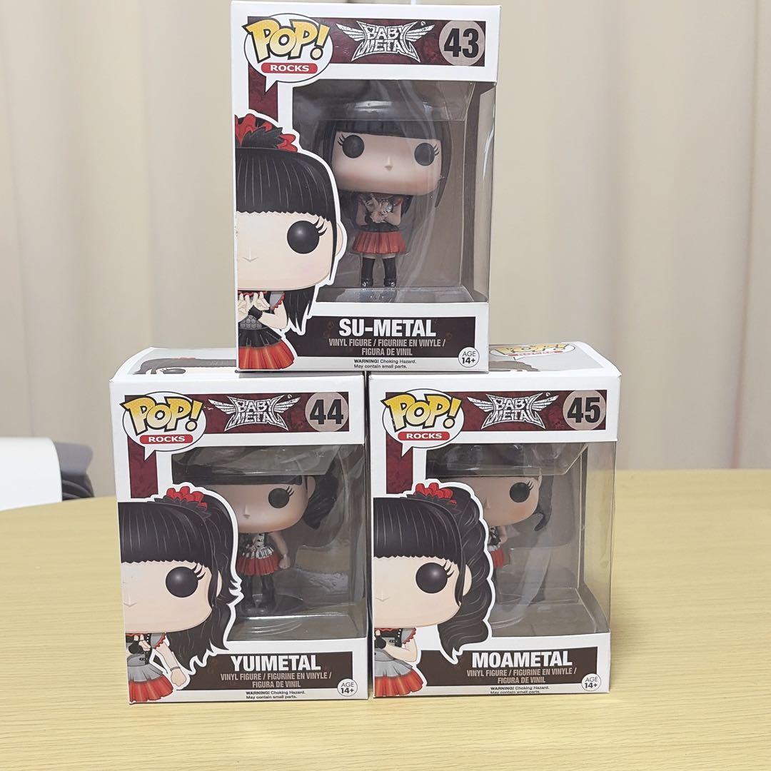 BABYMETAL Funko Figure 3-Piece Set with Box [Sealed/Discontinued]