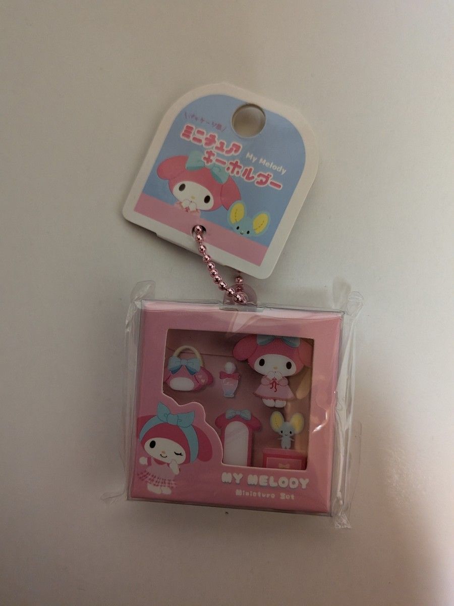 Sanrio Characters Package Wind Miniature Keychain My Melody Prize