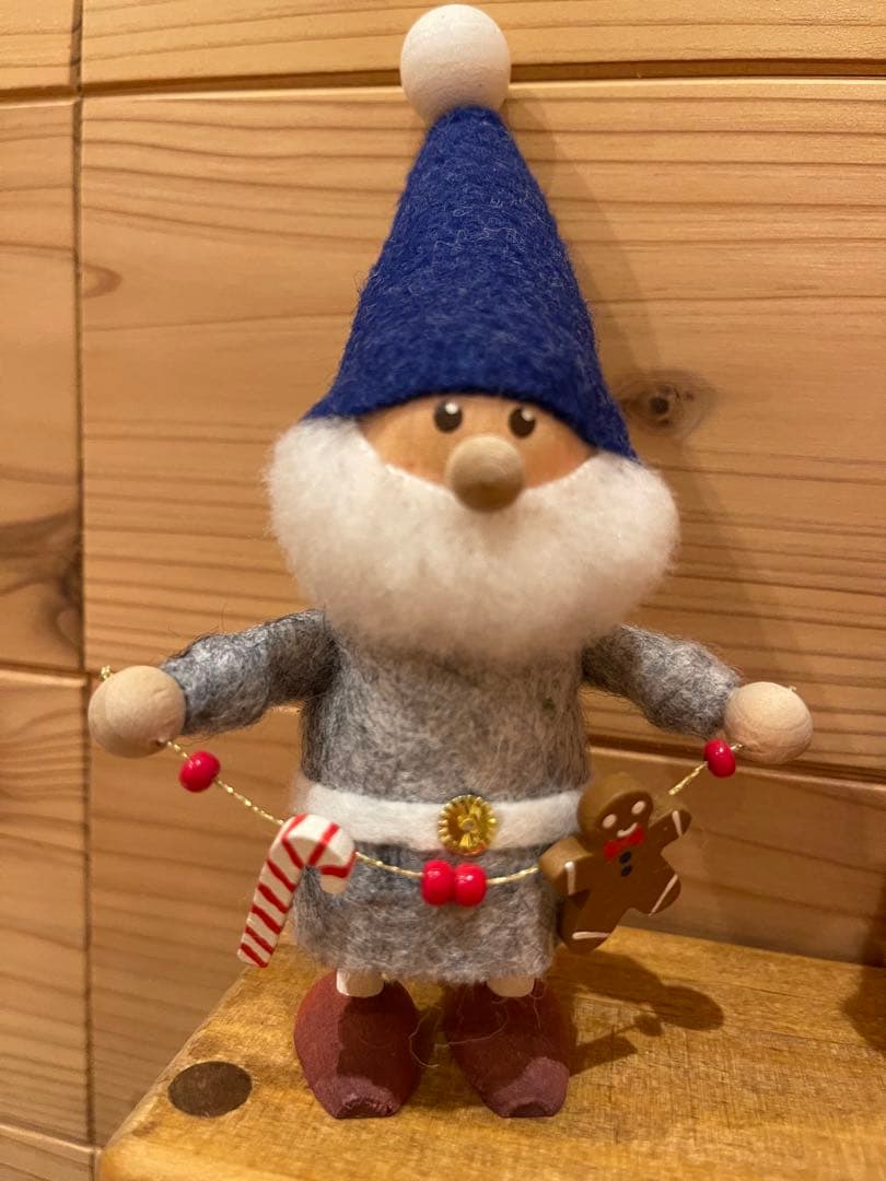 Christmas Santa Claus Felt Figure Nordic Nisse