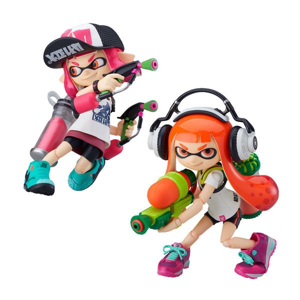 免运费◆figma Splatoon 斯普拉遁 女孩 DX版 好创意公司 手办 (ZF145651)