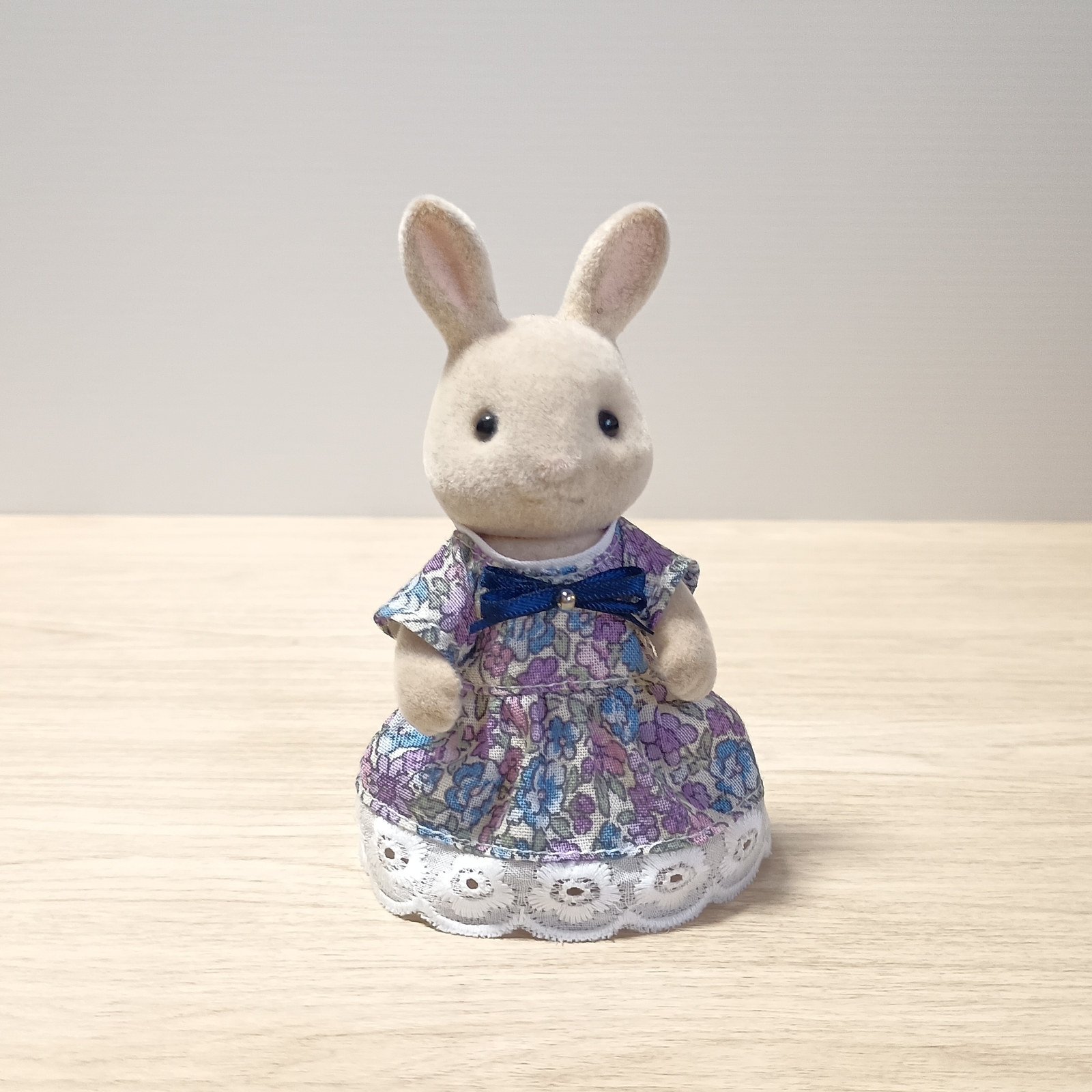 森贝儿家族 娃娃服装 换装 花卉图案 连衣裙 妈妈款