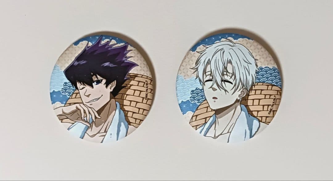 Blue Lock gokurakutou Can Badge [Tobitaka Kuro, Seishiro Nagi] 2-Piece Set