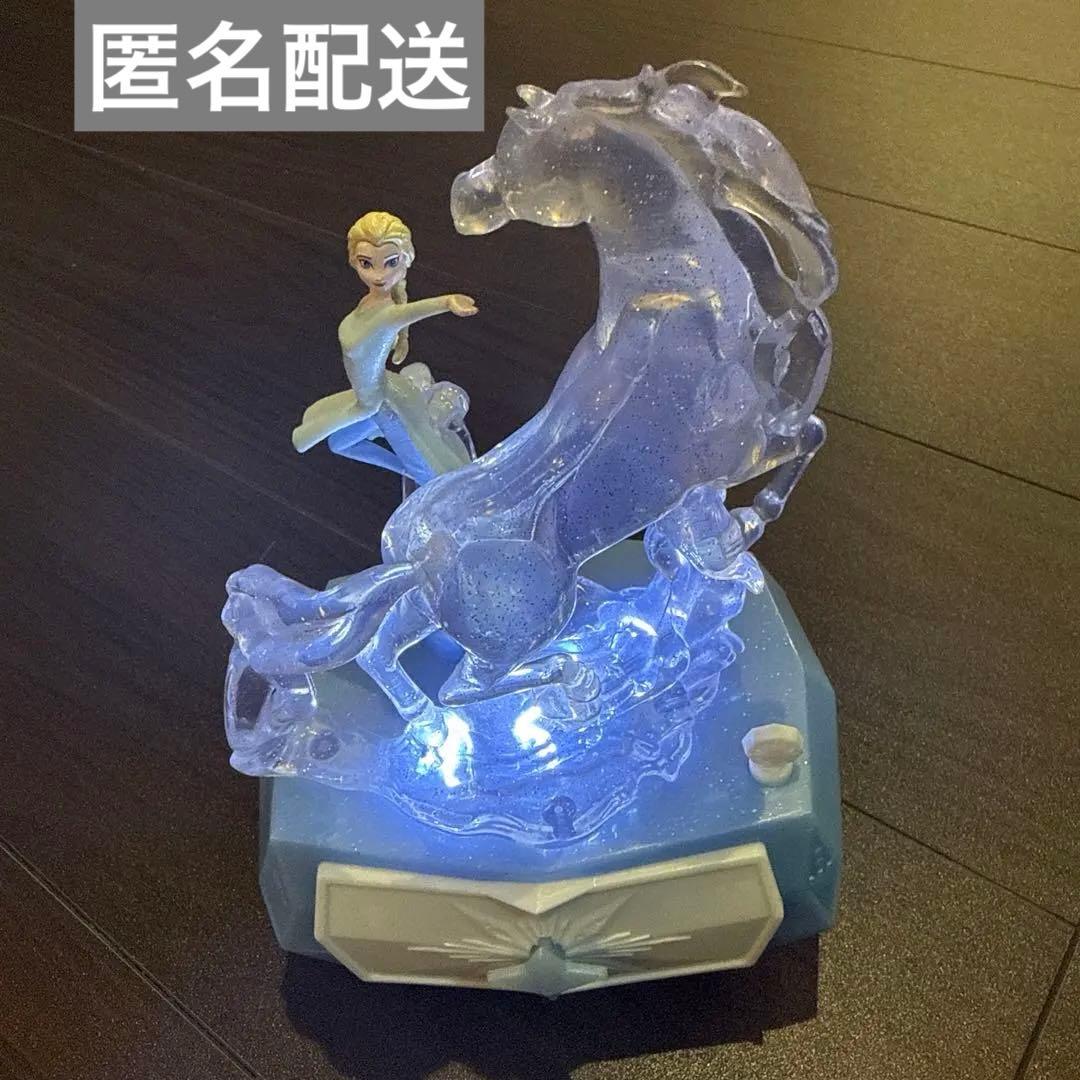 アナと雪の女王2 エルサ&ノック LEDライト フィギュア ジュエリー 小物入れ