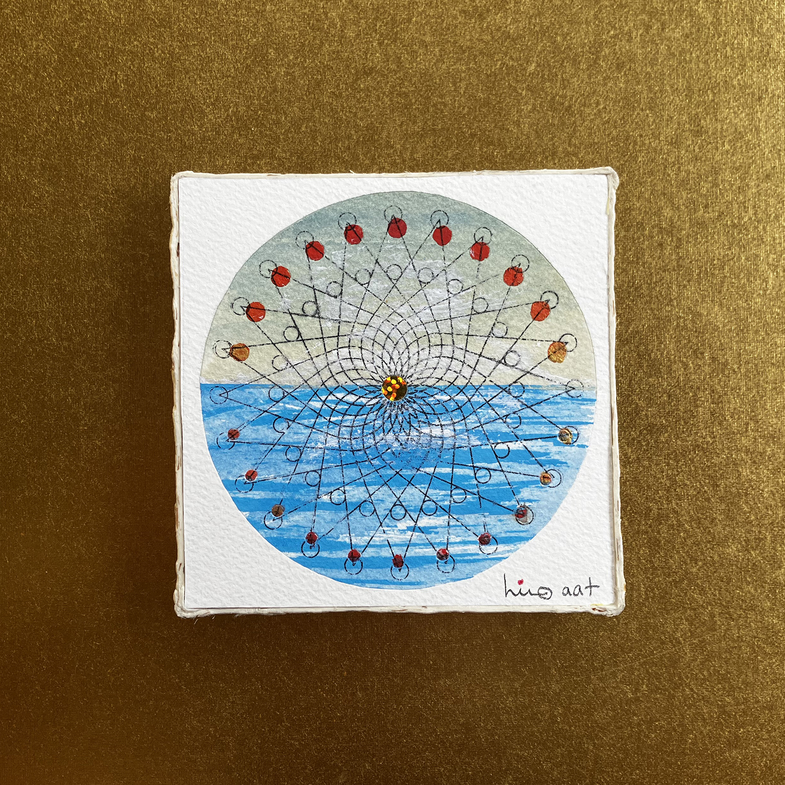 掌心大小的单枝艺术品- ichirin-37