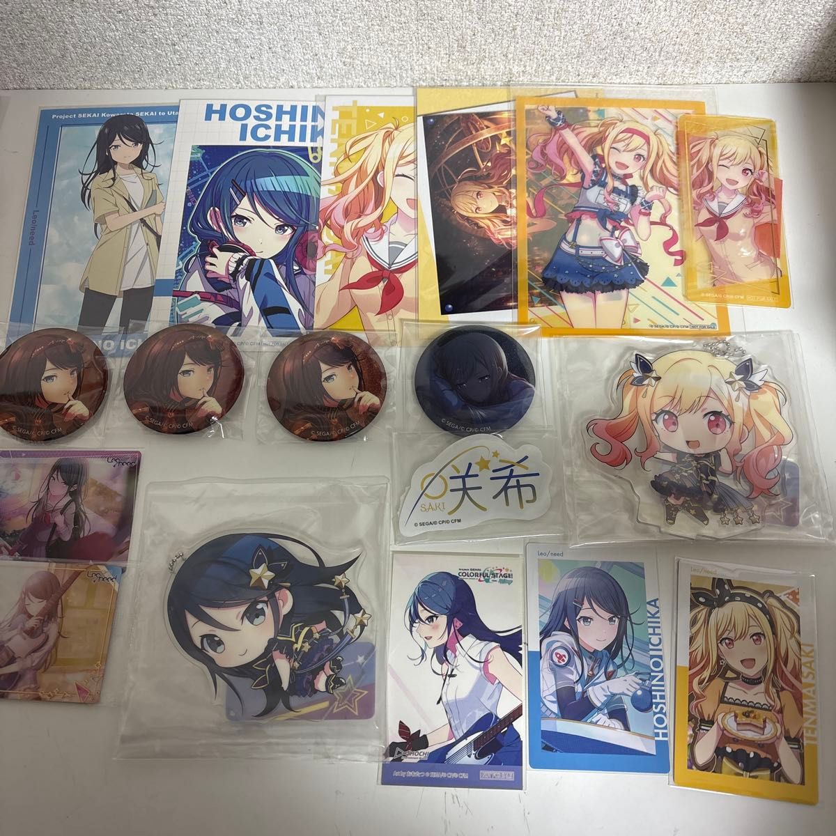 《公主连结!Re:Dive》星乃一歌 天马咲希 罐装徽章 透明罐 角色手办