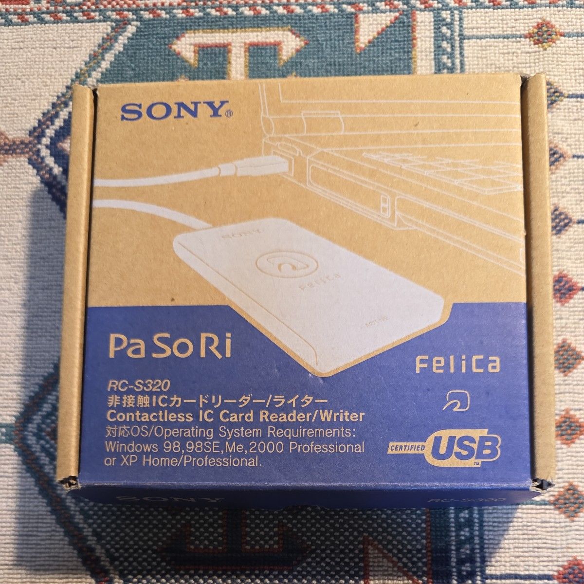 PaSoRi非接触式ic卡读卡器RC-S320