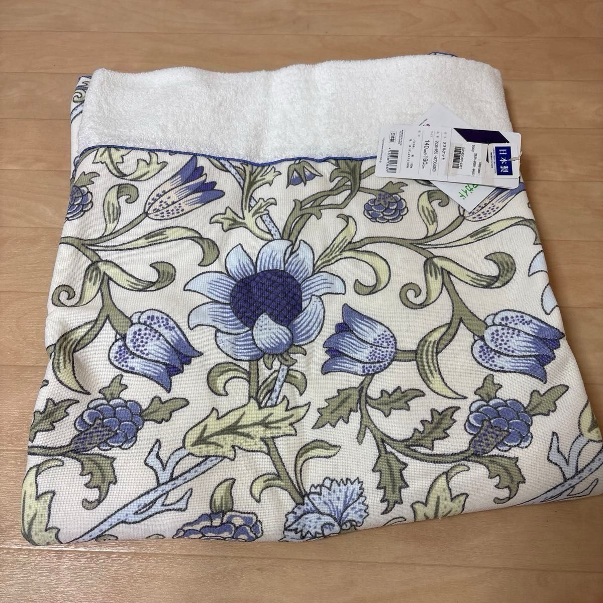Romance Kosugi V&A Blanket, Blue, 140×190 cm, Made in Japan