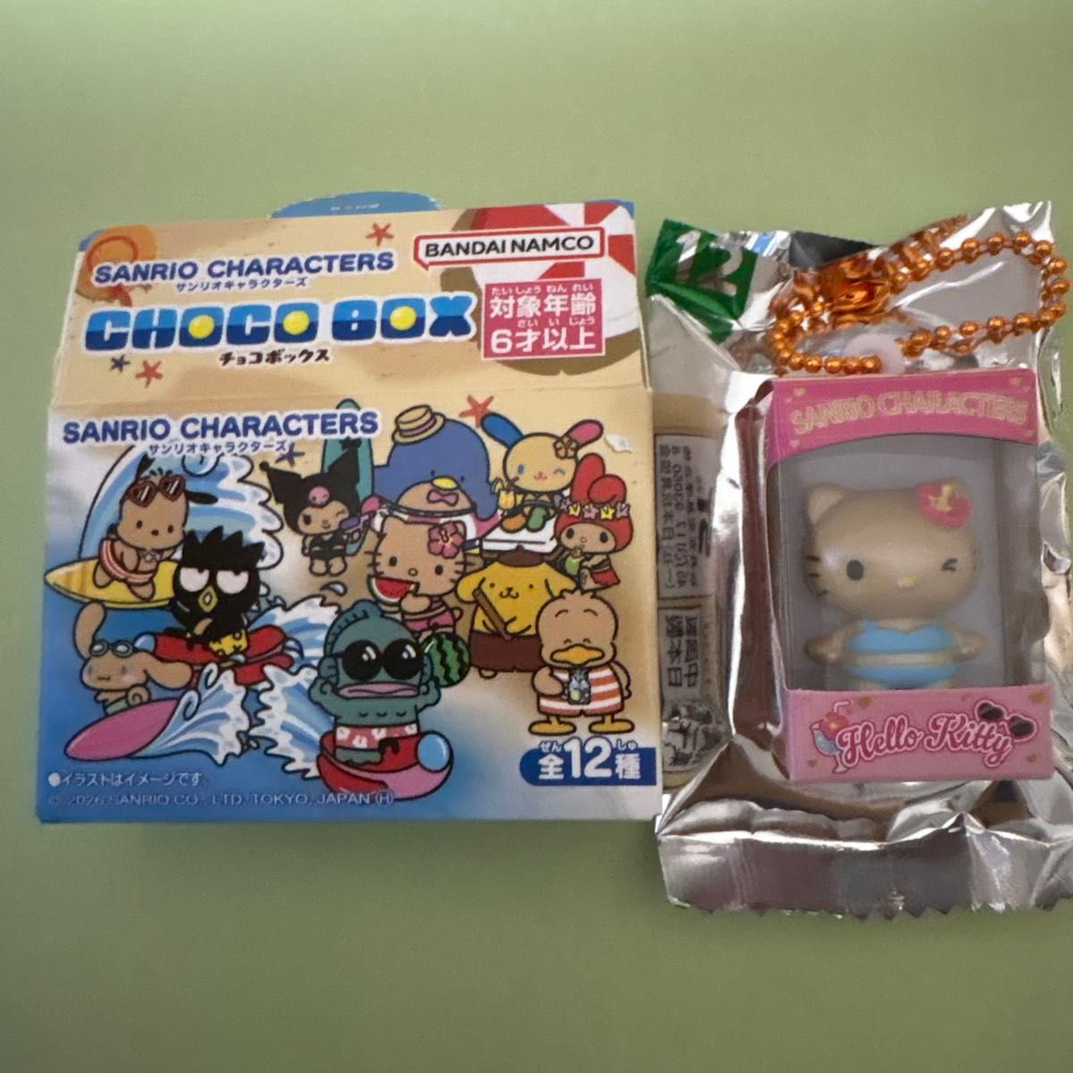 三丽鸥角色巧克力盒 凯蒂猫 手办 吉祥物