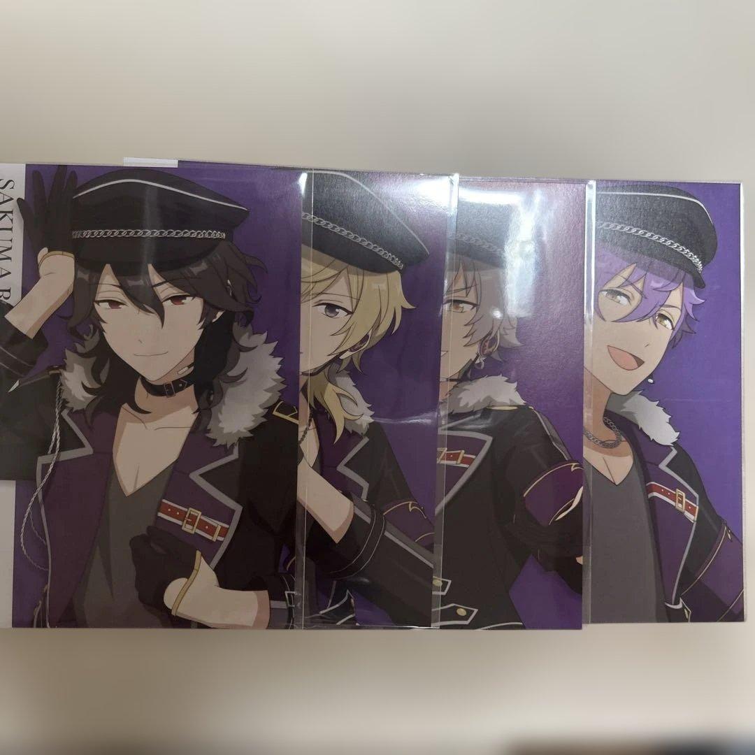 Enstars A/W Hologram Sticker UNDEAD4 Sheet of Stickers