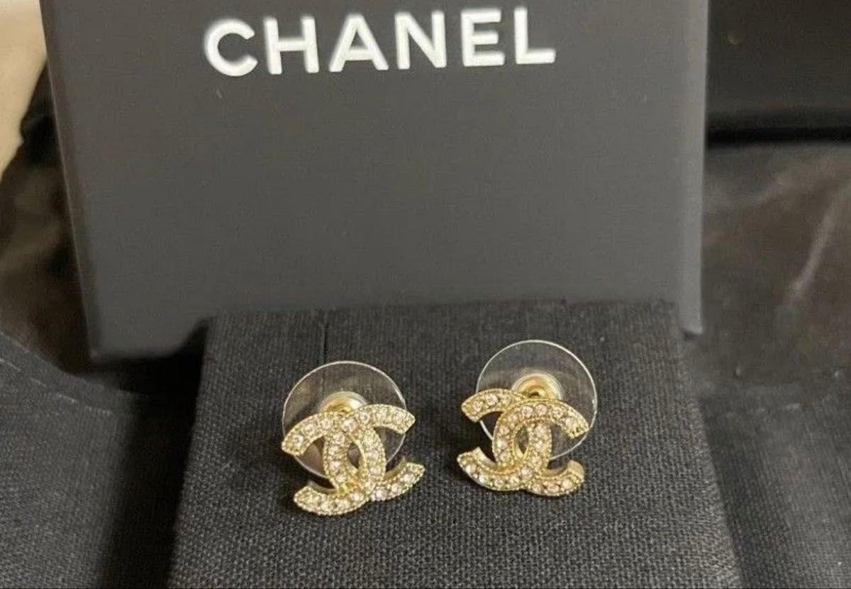 C12 CHANEL 香奈儿 耳环 金色 成色佳 路易威登VUITTON・迪奥DIOR・爱马仕HERMES・古驰GUCCI