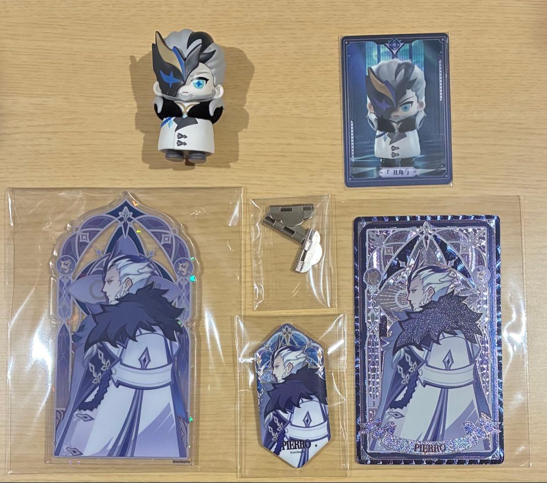 [Final Price Drop] Genshin Impact Pierrot Acrylic Stand Figure: Frost and Frenzy